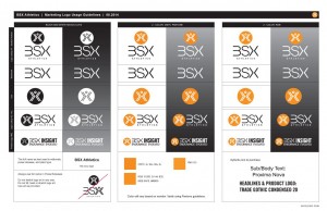 BSX Logo Usage Guide by ANDESIGN