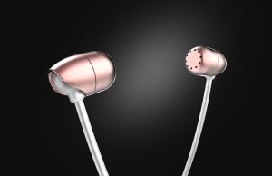 Rozebuds volume control headphones design by ANDESIGN