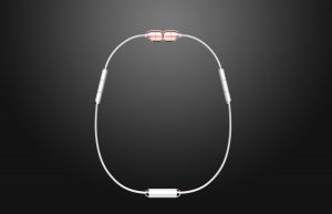 Rozebuds rozegold headphones design by ANDESIGN